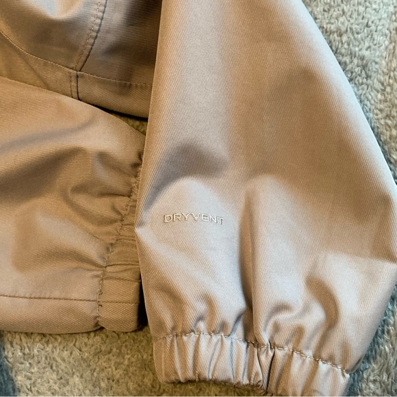 The North Face Jacket M 10/12 Youth Dryvent Gray Hoodie Windbreaker Full Zip - Picture 9 of 16